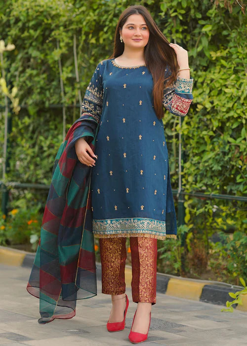 Afreen- Luxury Pret - 3pc