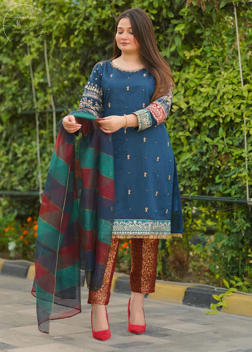 Afreen- Luxury Pret - 3pc
